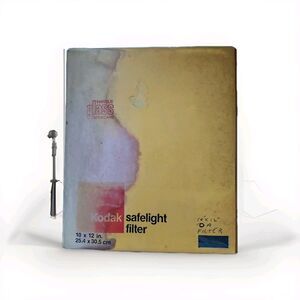 Eastman Kodak 10" x 12" Safelight Filter Series 0A - Wratten - Made In USA